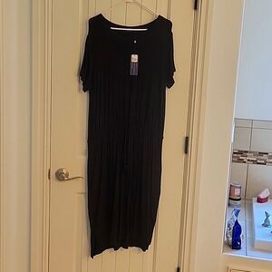 Black dress XL casual